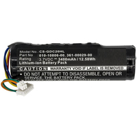 CoreParts MBXDC-BA028 kutya- és macskabiléta, nyakörv kiegészítő Fekete Nyakörv akkumulátor