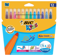 BIC Kid Couleur XL stylo-feutre Bold 12 pièce(s)
