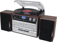 Soundmaster MCD5550DBR Home-Stereoanlage 2,5 W Schwarz, Holz
