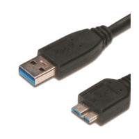 M-Cab 7001164 USB kábel 1 M USB 3.2 Gen 1 (3.1 Gen 1) USB A Micro-USB B Fekete