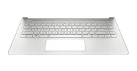 HP L61506-061 laptop alkatrész Alapburkolat + billentyűzet
