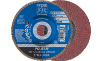 PFERD PFF 125 A 80 SG STEELOX fornitura per utensili rotanti per molatura/levigatura Metallo