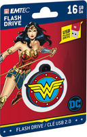 Emtec DC Comics Collector Wonder Woman USB flash meghajtó 16 GB USB A típus 2.0 Többszínű