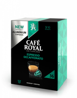Café Royal Espresso Decaffeinato Koffiecapsule 36 stuk(s)
