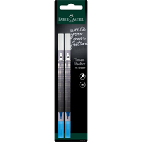 Faber-Castell 185539 gumka Niebieski, Czerwony 2 szt.