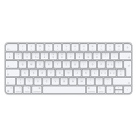 Apple Magic Tastatur USB + Bluetooth Schweiz Aluminium, Weiß