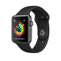 Apple Watch Series 3 OLED 42 mm Digital 312 x 390 pixels Touchscreen Grey Wi-Fi GPS (satellite)
