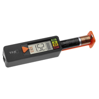 TFA-Dostmann 98.1126.01 vermogen / batterij tester Zwart