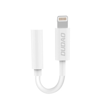 DUDAO Adapter USB Lightning - Jack 3.5mm Bialy _20200226113316 0,1 M Fehér