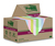 Post-It 7100284780 zelfklevend notitiepapier Vierkant Blauw, Groen, Roze, Paars, Geel 70 vel Zelfplakkend