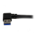 StarTech.com Cavo USB 3.0 SuperSpeed da 1 m nero - Angolare destro A a B - M/M