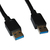 Videk 2560A-1 câble USB 1 m USB 3.2 Gen 1 (3.1 Gen 1) USB A Noir