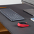 Logitech MK235 Tastatur Maus enthalten USB AZERTY Belgisch Grau