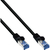 InLine Patch cable, Cat.6A, S/FTP, PE outdoor, black, 5m