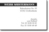 DECAdry OCB-3261 carte de visite 150 pièce(s)