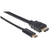 Manhattan USB Typ C auf HDMI-Adapterkabel, Konvertiert das Alternate-Mode-Signal in ein HDMI 4K-Ausgangssignal, 1 m, schwarz