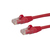 StarTech.com 50cm CAT6 Ethernet Cable - Red CAT 6 Gigabit Ethernet Wire -650MHz 100W PoE RJ45 UTP Network/Patch Cord Snagless w/Strain Relief Fluke Tested/Wiring is UL Certified...