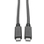 Tripp Lite U420-C06 Cable USB-C (M/M) - USB 3.1, Gen 1 (5 Gbps), Certificado USB-IF, Compatible con Thunderbolt 3, 1.83 m [6 pies]
