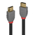Lindy 36968 HDMI kábel 15 M HDMI A-típus (Standard) Fekete, Szürke