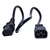 Zebra CS-CAB-IEC power cable Black 0.5 m C13 coupler C14 coupler