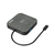 Hama 00200134 notebook dock & poortreplicator USB 3.2 Gen 1 (3.1 Gen 1) Type-C Zwart, Grijs