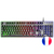 Mars Gaming MK220FR Teclado Gaming H-Mech FRGB Rainbow y Halo Antighosting Idioma Francés