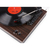Fenton RP165D Audio-Plattenspieler mit Riemenantrieb Holz