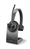 POLY Voyager 4310 UC Headset Vezeték nélküli Fejpánt Iroda/telefonos ügyfélközpont USB A típus Bluetooth Dokkoló Fekete