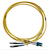 Microconnect FIBLCMU-01D InfiniBand/fibre optic cable 1 m LC MU Gelb
