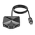 Manhattan USB-C & USB-A combo dock/hub, poorten (4): USB-A (2×) + USB-C (2×), 5 Gbps (USB 3.0), hoekvorm voor makkelijke toegang, USB-gevoed (geen externe voeding vereist)