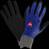 5-Finger Schnittschutzhandschuh Hase Genua Dry+, Gr. 9 blau/schwarz, HD-HPPE-Faser, doppelte Nitril-Voll-Beschichtung, S