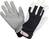 Ziegennappaleder-Handschuh Hase Power Grip II, Gr. 10 natur/schwarz, Ziegennappaleder, Stretch-Geweberücken, Klettschlus