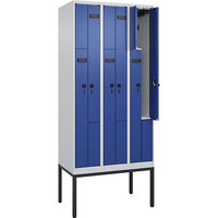 Vestiaire à portes en Z Evolo PLUS