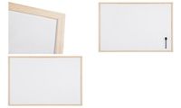 Bi-Office Tableau blanc, cadre en bois, (L)900 x (H)600 mm (70030063)