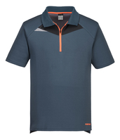 Poloshirt DX410, DX4 Stretch, Arbeitsshirt, Feuchtigkeitsregulierend, Metro-Blau, Größe: XL