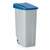 Abfallbehälter - blau - Abm. 57 x 42 x 87 cm - Inhalt 110 l - 9236.111