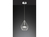 Industrial LED Pendelleuchte AMY mit Gitter Lampenschirm, 1-flammig Silber
