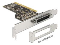 DELOCK PCI Card 1x D-Sub25 ext +LowProfile