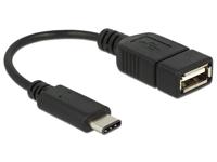 DELOCK USB Kabel C -> A St/Bu 0.15m