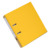 ELBA Ordner "smart Pro+" PP/PP, mit auswechselbarem Rückenschild, Rückenbreite 8 cm, gelb