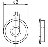 EPDM-Dichtscheibe galv.verz. 2144/001/01 6,8x22