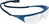 HONEYWELL 1002783 Schutzbrille Millennia EN 166-1FT Bügel blau,Scheiben klar PC