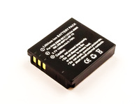 AccuPower battery suitable for Panasonic CGA-S005, DMW-BCC12