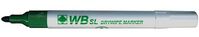 ValueX Whiteboard Marker Bullet Tip 2mm Line Green (Pack 10)