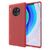 NALIA Handy Handyhülle für Huawei Mate 30 Pro, Slim Schutz Tasche Case Bumper Etui Rot