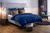 Bettbezug Cube Reißverschluss; 140x200 cm (BxL); blau