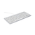 R-Go Compact Tastatur, AZERTY (FR), weiß, drahtgebundenen