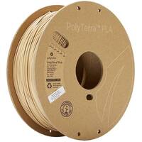Polymaker 70909 PolyTerra 3D nyomtatószál PLA műanyag alacsonyabb műanyag tartalom 1.75 mm 1000 g Mogyoróbarna 1 db