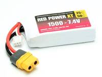Red Power Akkucsomag, LiPo 7.4 V 1500 mAh Soft doboz XT60