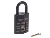 CP50 Combination Padlock 4-Wheel 50mm